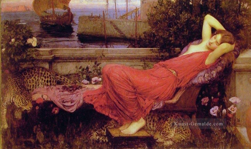 Ariadne griechische weibliche John William Waterhouse Ölgemälde